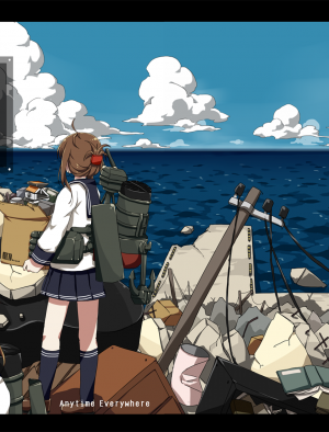 【猫岛汉化】どの艦娘も　鎮守府に着任し　海と空を見つめ　深海棲艦と戦う